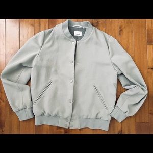 wilfred Aritzia poussin bomber jacket size M